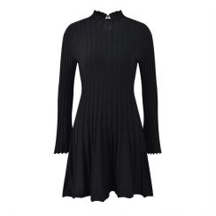 Vintage Chic Short Knit Dress